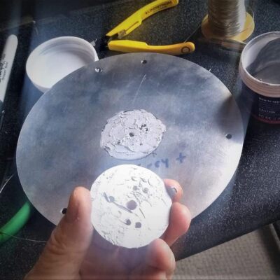 5730 LED Chip Bulb Module 300mA 9W 18 LEDs Circular Pure