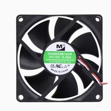 8025 DA08025B12UR DC12V 0.5A 80 80 25MM 2/3/4 wire inverter cooling fan