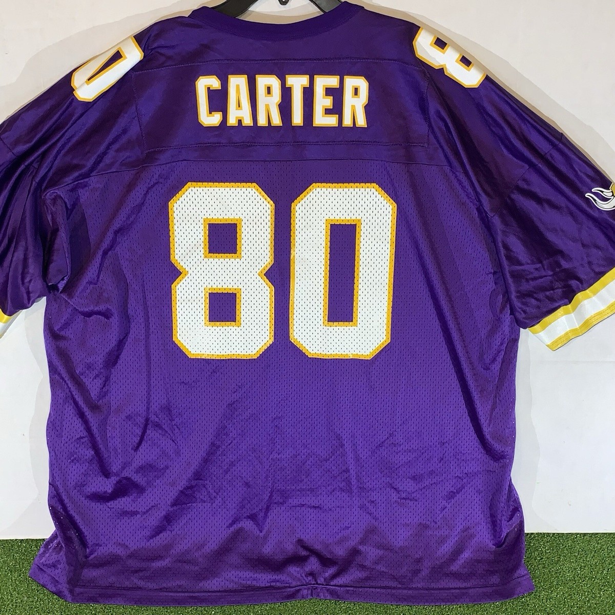 Vtg Minnesota Vikings Jersey Cris Carter #80 Champion NFL
