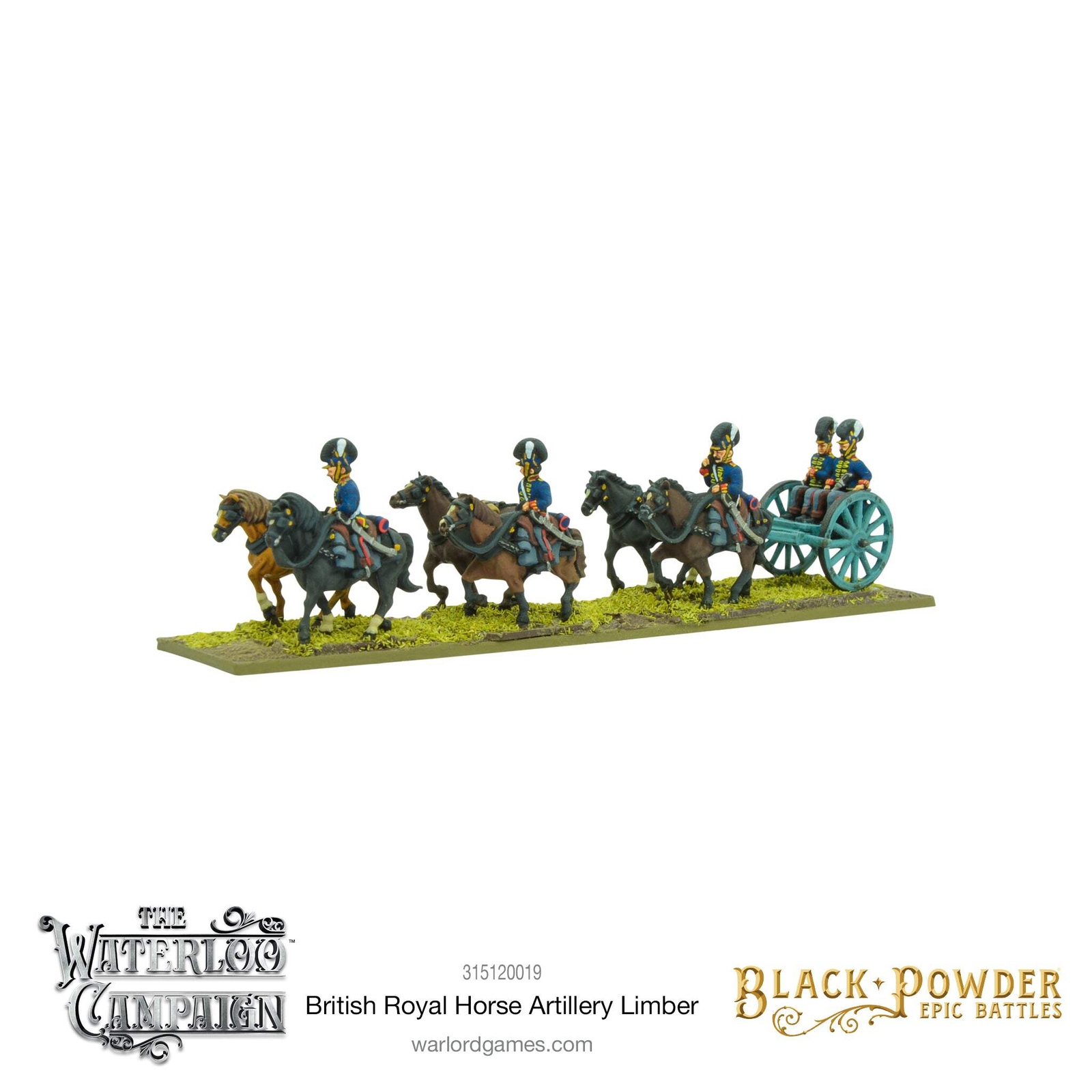 Black Powder Epic Battles: Napoleonic British Royal Horse Artillery Limber - War