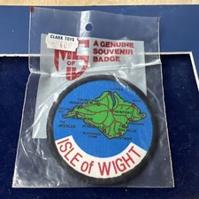 Genuine souvenir badge Isle Of Wight Patch