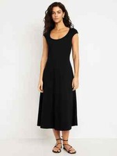 Fit  Flare Midi Dress Size M