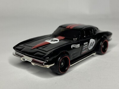 Hot Wheels '64 Corvette Sting Ray - 1:64 Modellauto, Renntag Edition