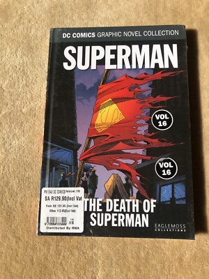 NEW THE DEATH OF SUPERMAN - DC COMICS - SUPERMAN GRAPHIC NOVEL BOOK ,VOLUME 16
