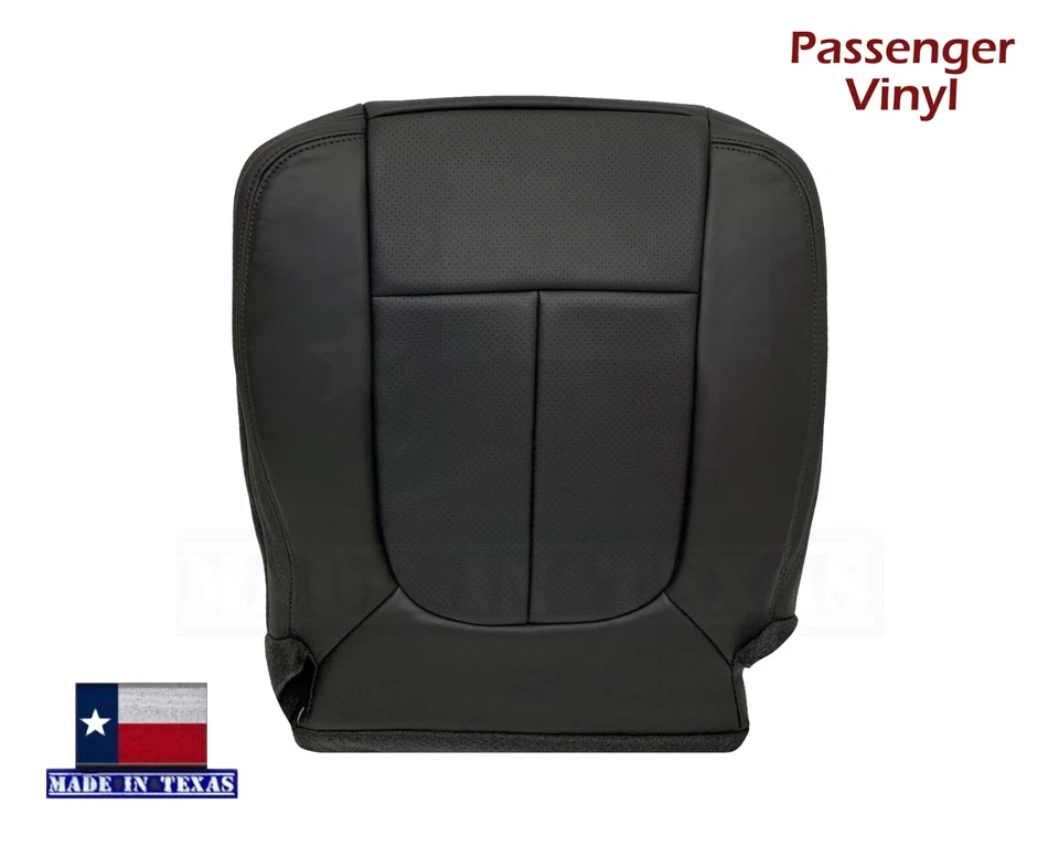 Cubierta de asiento inferior de vinilo negra 10 11 12 13 14 para Ford F150 Platinum Edition 2009 Foto 3 de 4