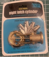 Taco Vintage Odd Ace Barre Keys High Security Locksmith Rare Cylinder Make