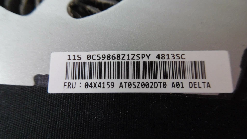 14" CPU Heatsink w/Fan for Lenovo ThinkPad E540 - 04X4159 4X4159 - Image 4 of 4