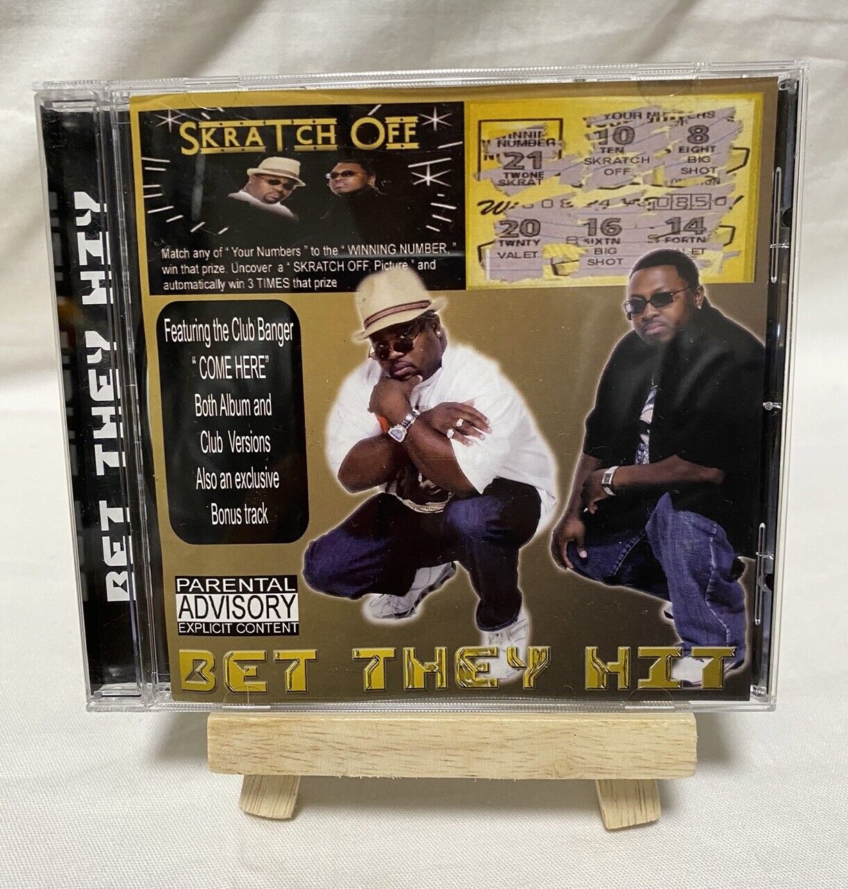 Skratch Off – Bet They Hit 2007 Gangsta Rap G-Funk CD Album Rare from Japan