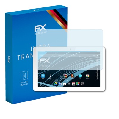 atFoliX 2x Displayschutzfolie für Odys Space 10 Pro Plus Schutzfolie klar Folie