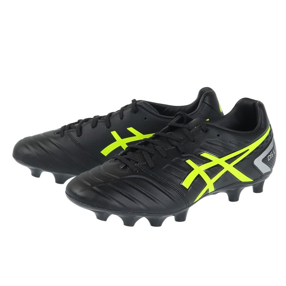 asics Soccer Spikes DS LIGHT CLUB 24.0 cm 3E 002 (Black/Safety Yellow)
