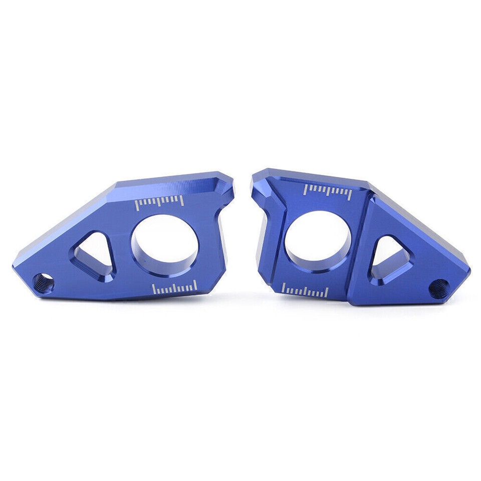 For Yamaha YZF R1 FZ8 FZ1 TMAX 530 Axle Spindle Chain Adjuster Blocks