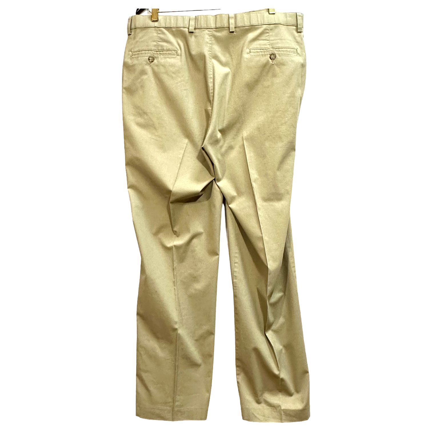 Haggar Clothing Co. Mens Slacks Pants Khaki Flat Front Straight Leg WPL386 40*32 eBay