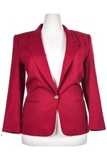 Giorgio Sant'angelo Women Coats & Jackets Blazers 16 Red Wool