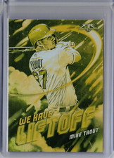 2021 Topps Fire - We Have Liftoff - Mike Trout WHL-1 Gold Minted