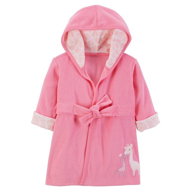 Just One You by Carter's Baby Girls Bathrobe Size 09M Pink NWT