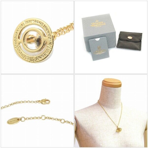 Vivienne Westwood Pendant Necklace 63020097 R001 New Tiny Vivienne Westwood Pendant Necklace 63020097 R001 New Tiny