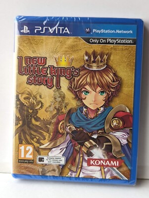 New Little King's Story Ps Life Sealed UK Pal Sony PLAYSTATION Psv King Rare