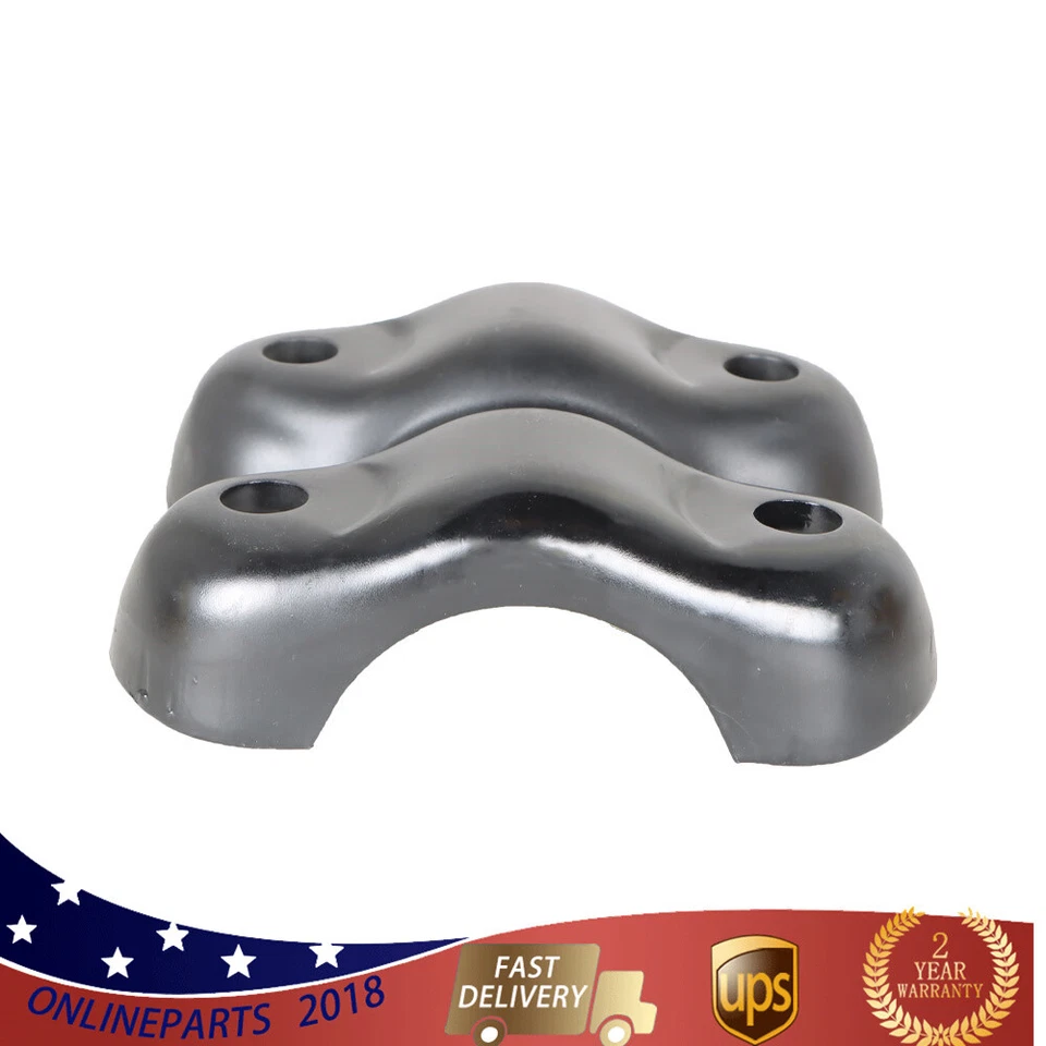 For Silverado Sierra 1500 1988-1998 2PCS Rear Axle U Bolt Plate - Image 4 of 4