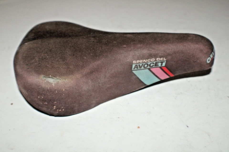 Vintage Avocet Spenco Gel Comfort Hybrid Bike Saddle Brown 250/170mm USA Shipper - Image 2 of 4