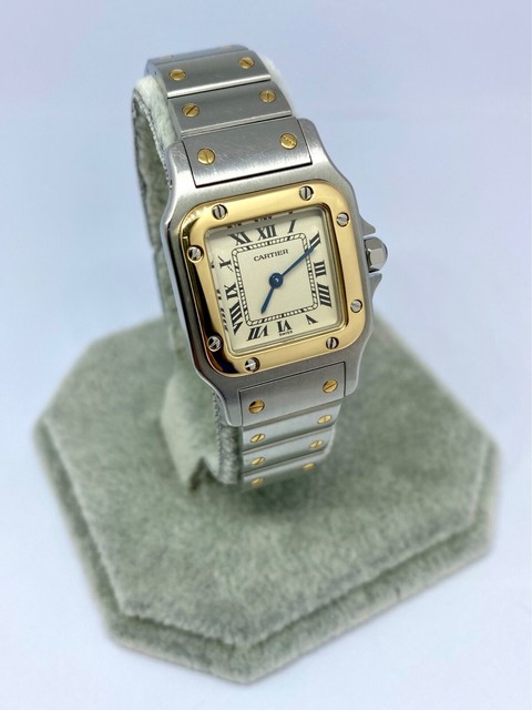 Cartier Santos White Women's Watch - 1567 for sale online | eBay