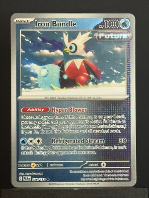 Iron Bundle 056/182 Reverse Holo PAR Paradox Rift Pokemon Card NM | eBay