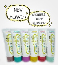 US SELLER Jack N Jill PACK OF 6 STRAW,BLUEB,BANA,RAS,B C,MILKSHAKE