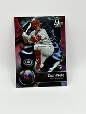 Zach Neto 2023 Bowman Platinum #102 Rookie RC Base Card Los Angeles Angels. rookie card picture