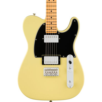 Fender Player II Telecaster HH Electric Guitar, Maple Fingerboard Hialeah Yellow