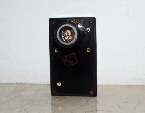 Vintage Analog Gerät Bakelit Galvanometer M2032/2 Sowjetische UdSSR 1979 - Bild 3 von 3