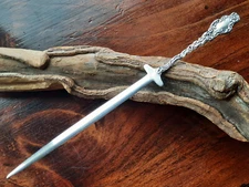 Sterling Silver Durgin Watteau Sword Letter Opener, No monogram