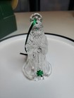 Galway 24% Lead Irish Crystal Bell Father Christmas Santa 4-leaf Clover — photo 5