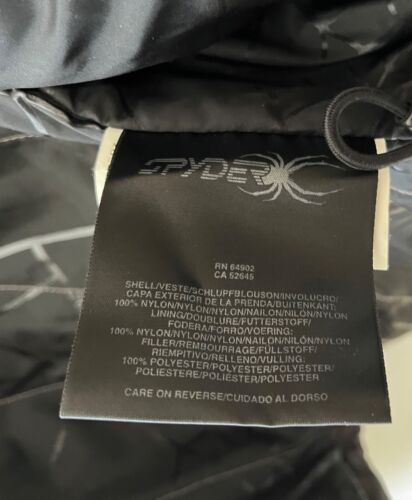 Spyder Ski Vest Thinsulate Water Resistant Dark Gray - L - Picture 4 of 5