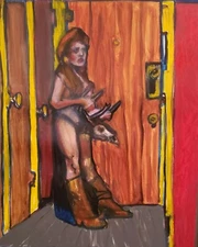 original oil painting on canvas signed framed