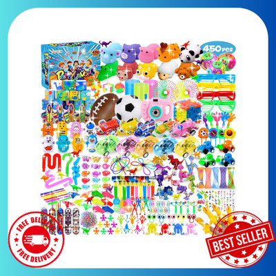 DIYDEC 450 Teile Partytütenfüller, Großpackung kleines Sortiment Unisex Preisbox Spielzeug Cl