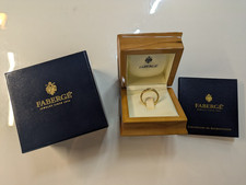 Fabergé Ring mit 0,04ct Brillant in 750/18K Gelbgold Gr. 57 Limitiert auf 1000