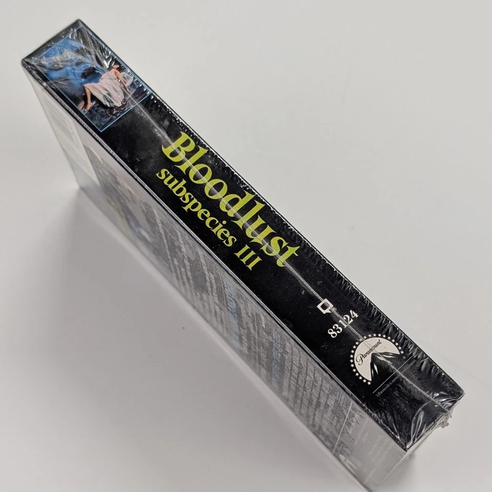 Bloodlust Subspecies III 3 (VHS, 1994) SEALED RARE Promo Screener Horror Vampire - Image 3 of 4