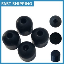 Soft Rubber Bumpers - 4 Pack Screw-On Door Protectors for Modern Homes
