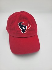 FORTY SEVEN '47 Houston Texans Baseball Hat Mens One Size NFL Red Adjustable Cap