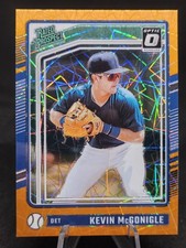 2024 Panini Donruss Kevin McGonigle Optic Rated Prospects Orange Velocity #198