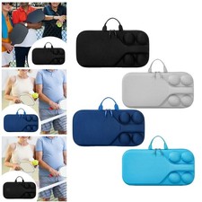 Pickleball Paddle Hard Case Protective Cover with Handle Zipper Closure