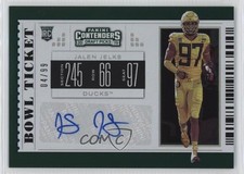 2019 Contenders Draft Picks College Bowl Ticket 4/99 Jalen Jelks #192 Auto 13c1