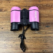 Pink 4x30mm Binoculars for Kids - Safe Outdoor Adventure Toy for Ages 3-12