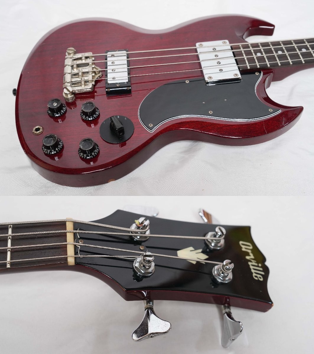 Orville EB-3 SGベース 日本製 オービル Gibson Orville Eb-3 Cherry Sg Made In Japan Gen Gibson 1997 | eBay