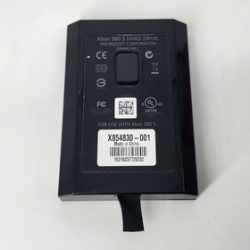Microsoft Xbox 360 S Black 250 GB Hard Drive ~ Tested ~ Works - FAST SHIPPING!