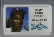 1981 Perma-Graphics/Topps Credit Cards Dusty Baker #125-027
