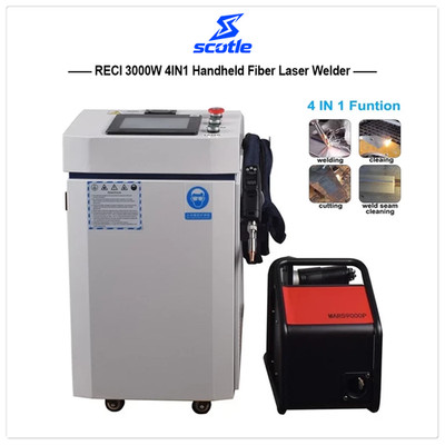 RECI 3000W 4IN1 Welder Laser Welding Cutting Cleaning Machine Handheld 380V
