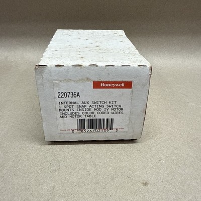 NEW Honeywell Internal AUX Switch Kit 220736A  for Modutrol IV motors