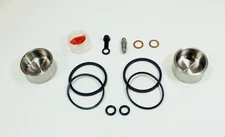 Brake Caliper Rebuild Seal+SS Piston Kit for select Yamaha VMax models Front