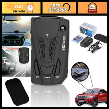 Premium 16 Band GPS Speed Radar Detector - 360  Laser Detection  Voice Alerts