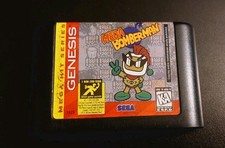 Mega Bomberman Sega Genesis 1994 tested authentic